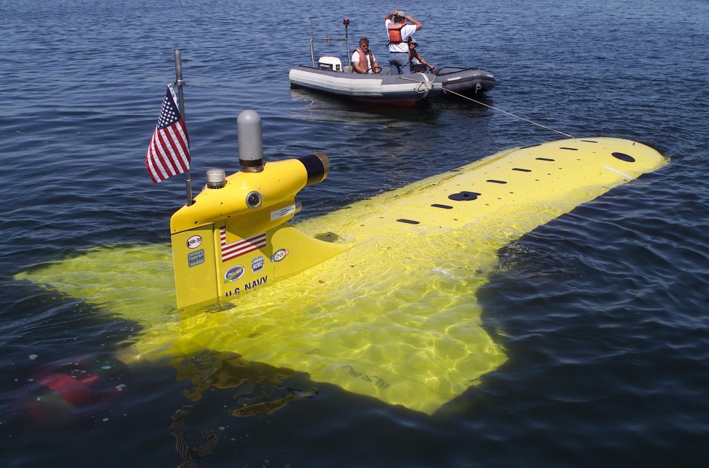 Американский крупнотоннажный подводный робот