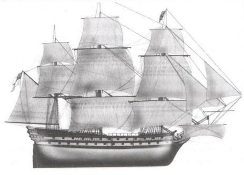 корабль агамемнон, agamemnon, английский флот