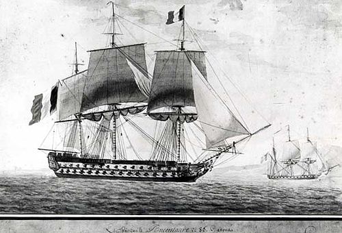корабль буцентавр, bucentaure, флагманский корабль