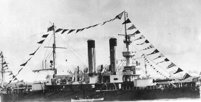 крейсер, «Генерал-адмирал Апраксин», поход 