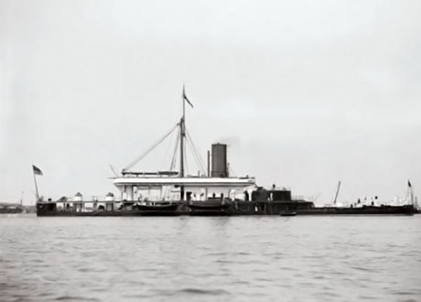 Монитор Glattоn, Великобритания, корабль