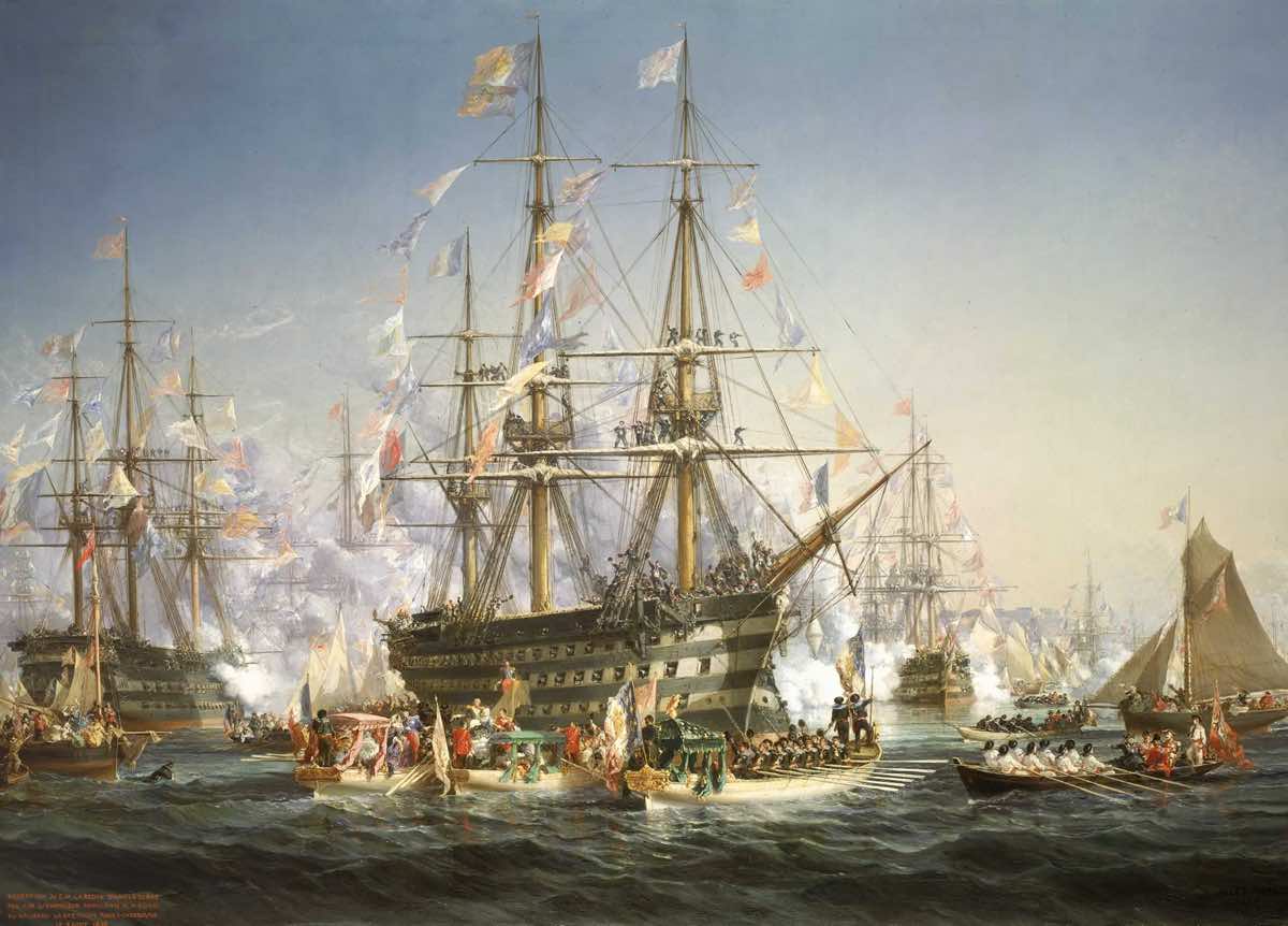 линейный корабль, флот франции, корабль Bretagne