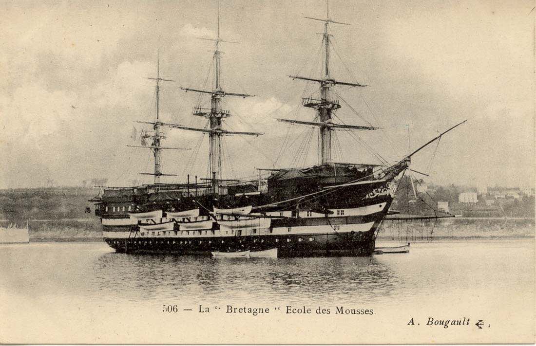 линейный корабль, вмф франции, корабль Bretagne