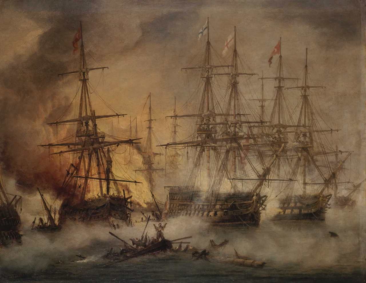 флот 19 века, линейный корабль, флот россии