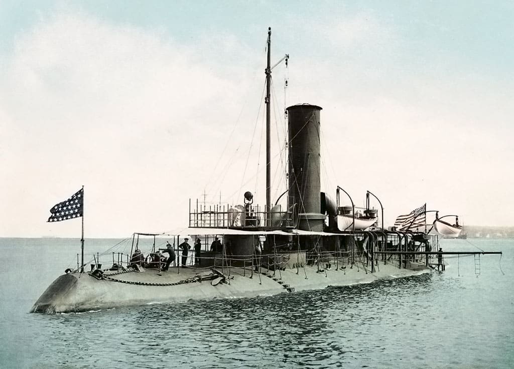 броненосец,  USS Katahdin, флот, США