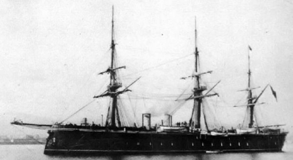 броненосец Vitoria, флот, Испания, корабль