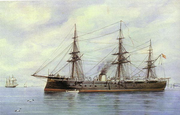 броненосец Numancia, флот, Испания, корабль