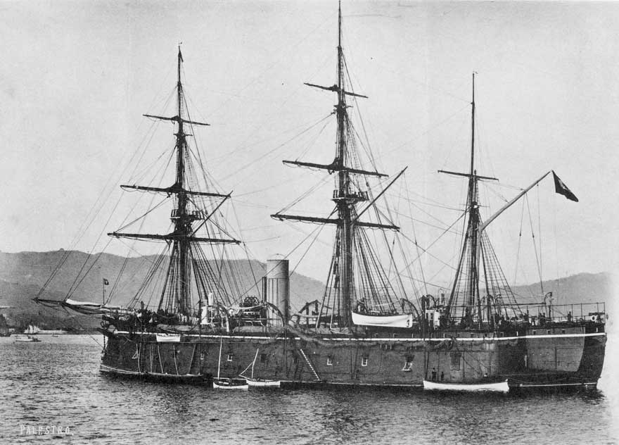 казематный броненосец, Palestro II, флот, Лисса