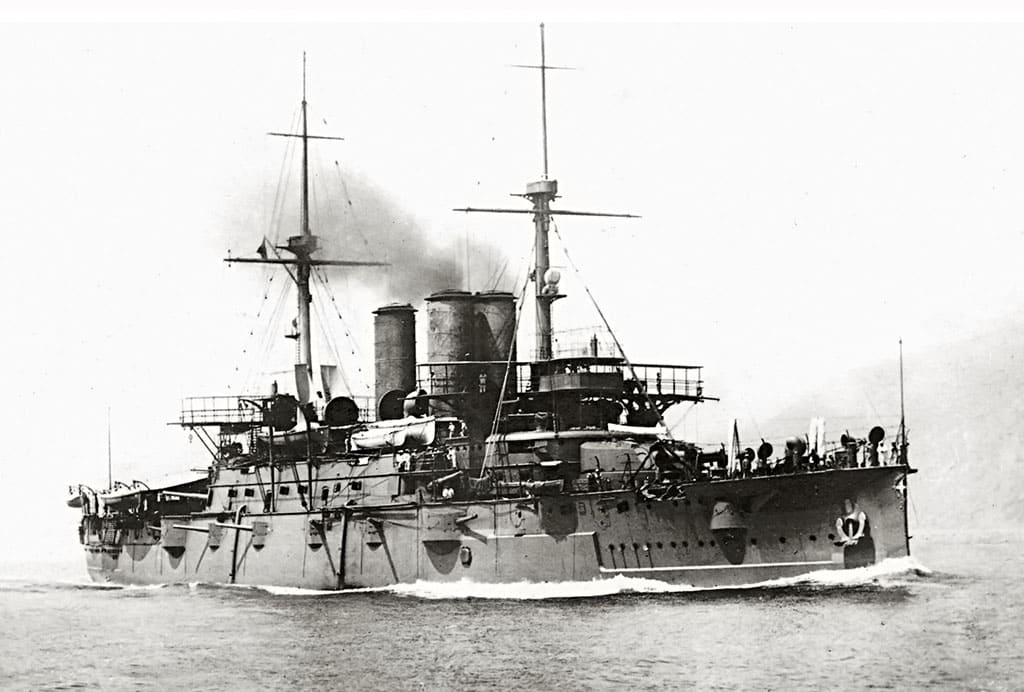броненосец Regina Margherita, эскадра, Италия