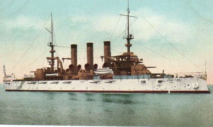 «Вирджиния», броненосец, крейсер, Белый флот
