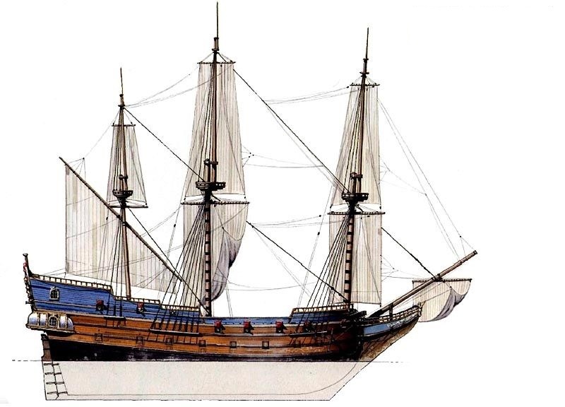  nuestra senora conception, классический галеон,  боевой корабль