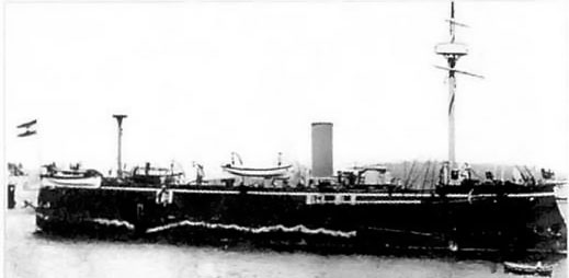 броненосец Caiser Max II, корабль,  сражение,  Австро-Венгрия,
