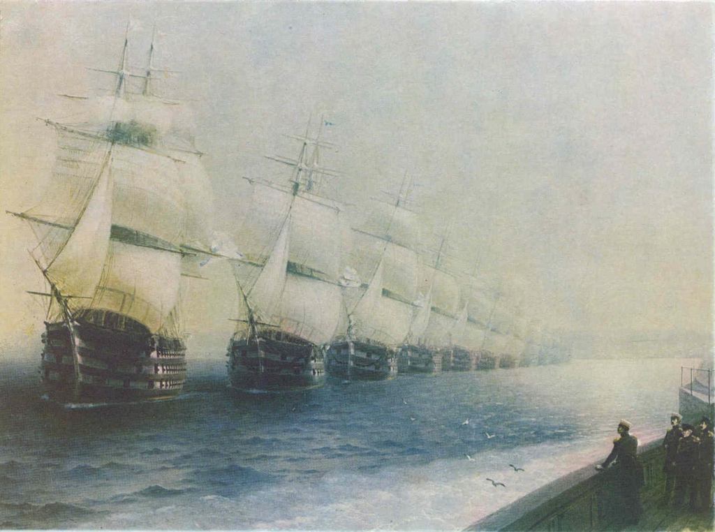 черноморский флот, император николай, боевые корабли