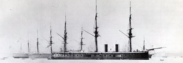 Броненосец Hercules,  Великобритания, флот, казематный