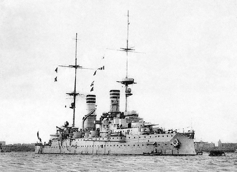 броненосец Kaiser Barbarossa, башенно-казематный корабль