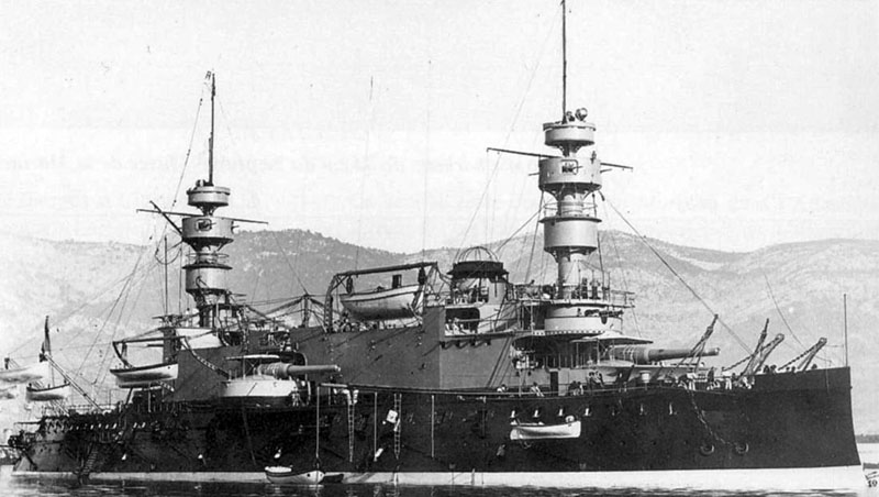 броненосец Magenta, барбета,крейсер, Франция