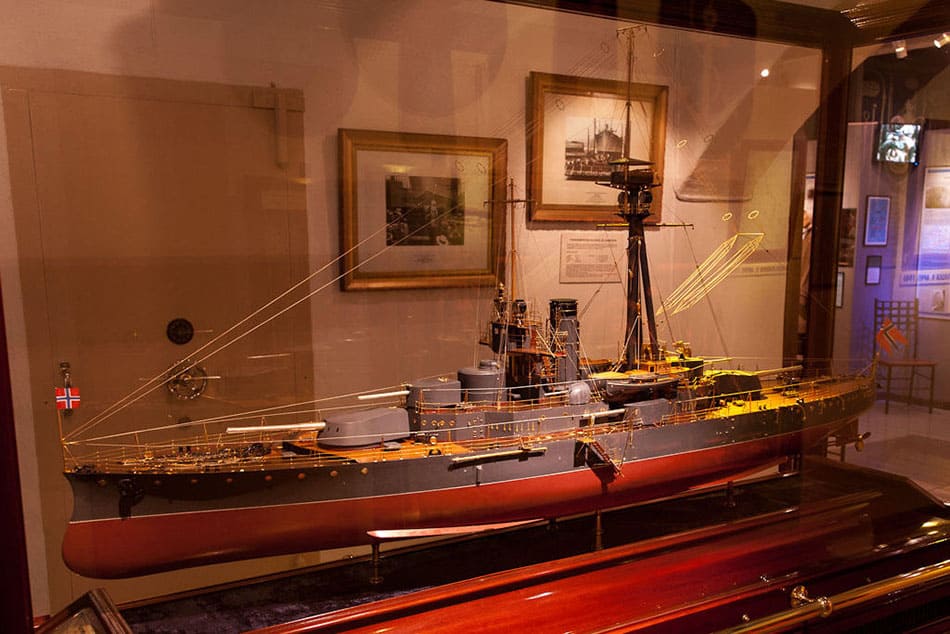 HMS Glatton, модель, музей