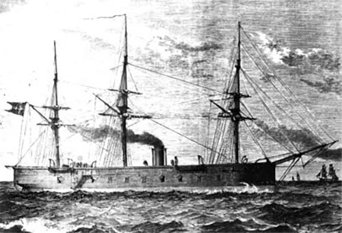 Броненосец, Данмарк, датско-прусская война, военно-морские сражения