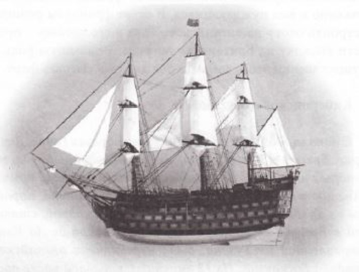 корабль виктория, линейный корабль, флот англии
