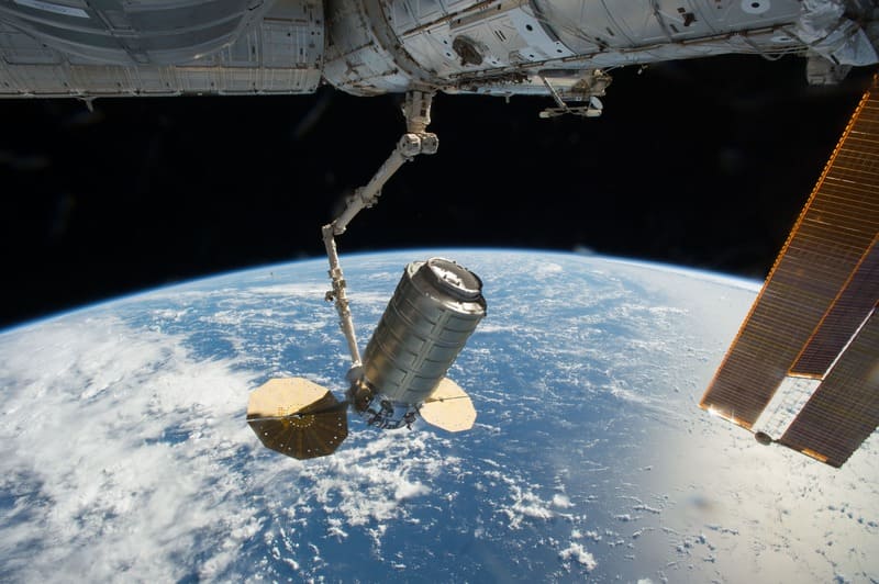Американо-украинская ракета вывела на орбиту  корабль CYGNUS с грузом для МКС