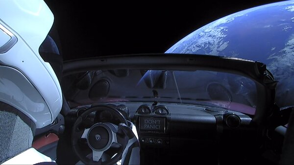 Илон Маск, NASA, автомобиль