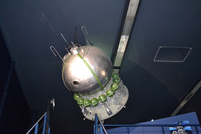 Спускаемый аппарат космического корабля «Восток» – один из технологических экземпляров, построенный для отработки систем