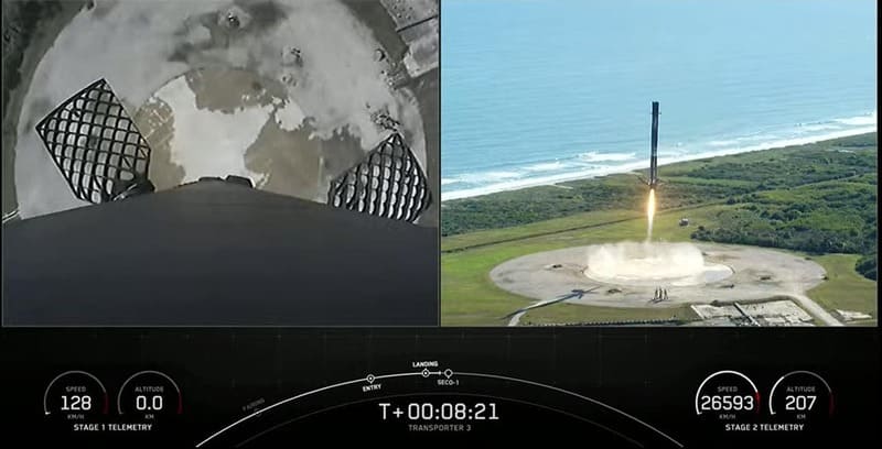 Старт ракеты, Falcon-9 , спутником Сич-2-1