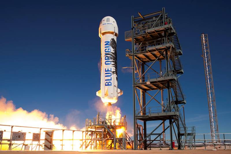 Космический корабль New Shepard, компания Blue Origin