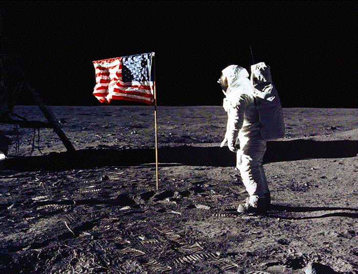  Анимированное изображение показывает неподвижность флага