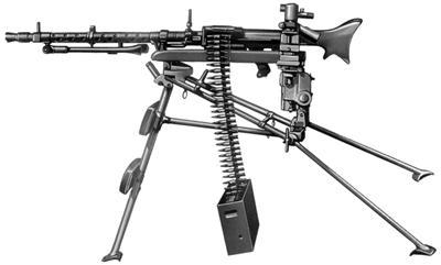 пулемет mg34, тренога, оружие