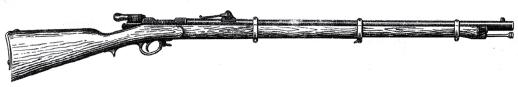 Игольчатая винтовка Карле образца 1867 года, состоявшая на вооружении в России