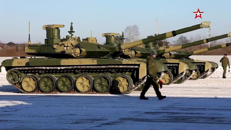 Танки Т-90М, Армия РФ, танки России, основной танк, ОБТ