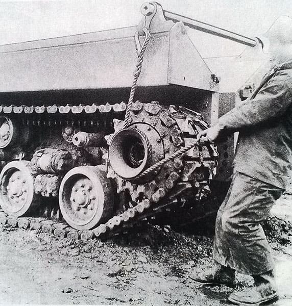 гусеничная тележка, танк Т28