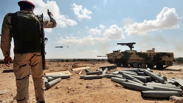 Хризантема-С, Ливия, армия