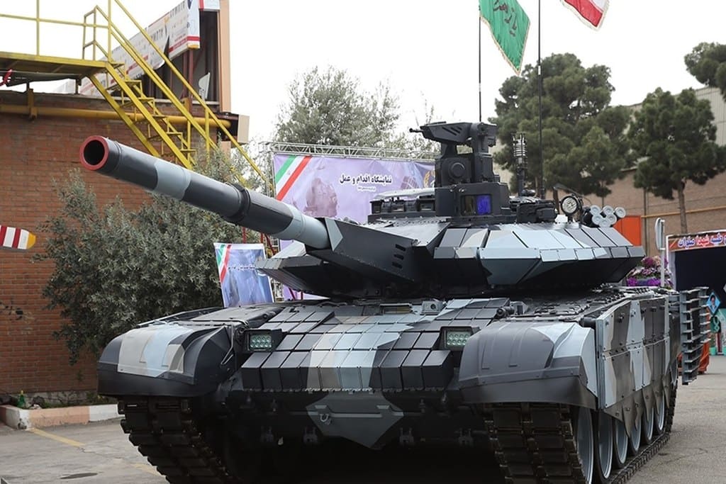 танк Каррар, Иран, боевая машина