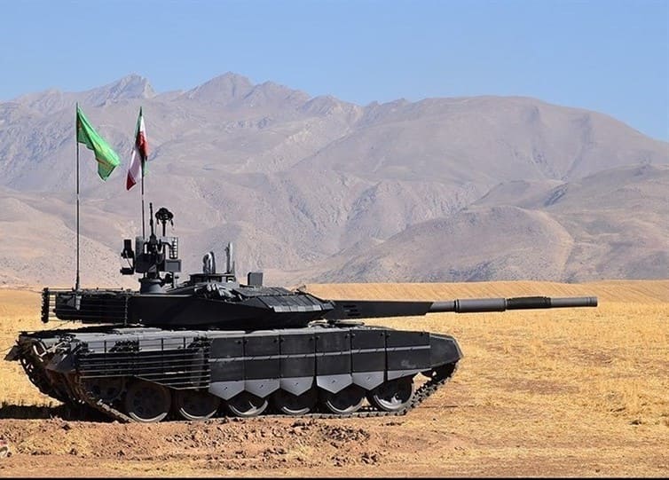 иранский танк, вооружение