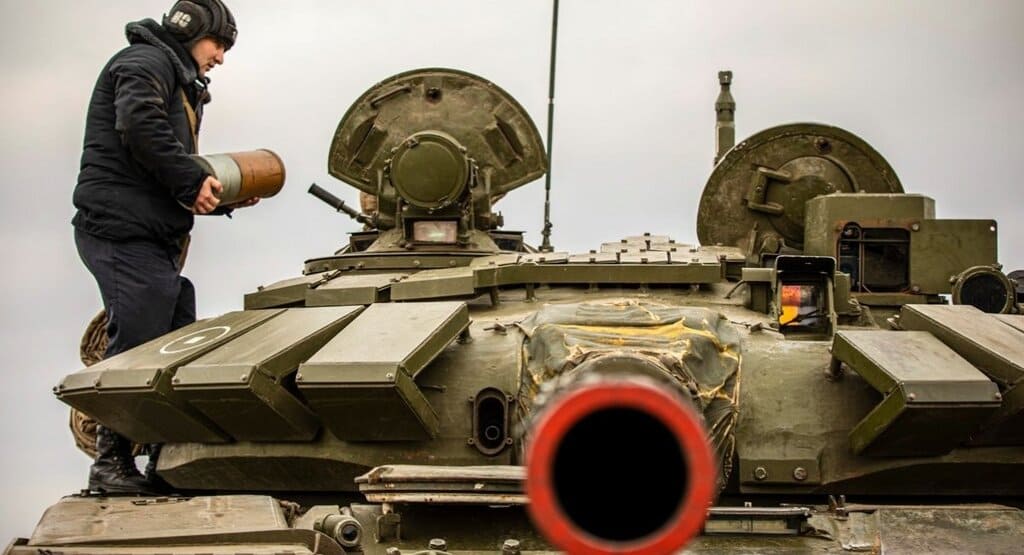 армия РФ, бронетехника, советские танки