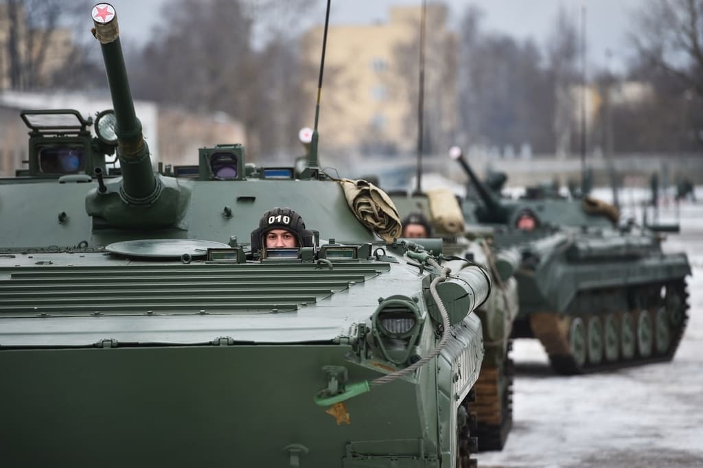бронетанковая техника, танк РФ, Т-90