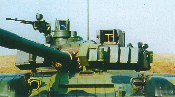 Т-72, TURMS-T, динамическая защита