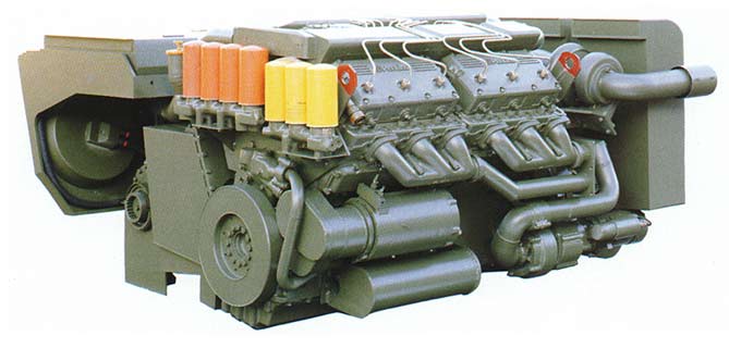 двигатель, TURMS-T, манёвренность танка