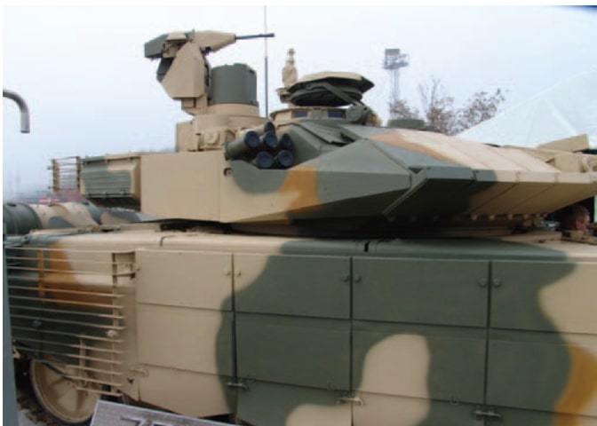 конструкция т-90мс, командирский люк, пулеметная установка