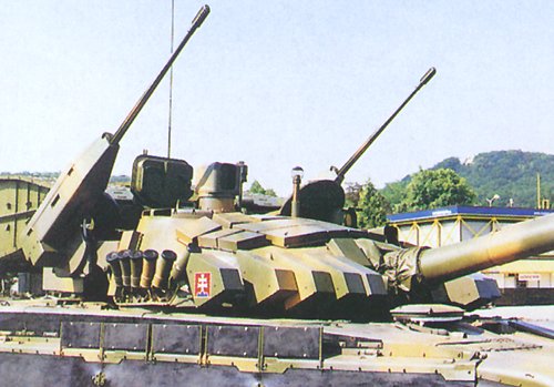 танк Т-72М2 Moderna, орудие, башня танка
