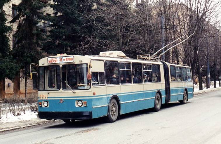Украина, троллейбус, тягач