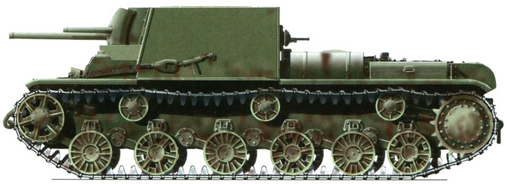 танк КВ-7, орудия, пушки