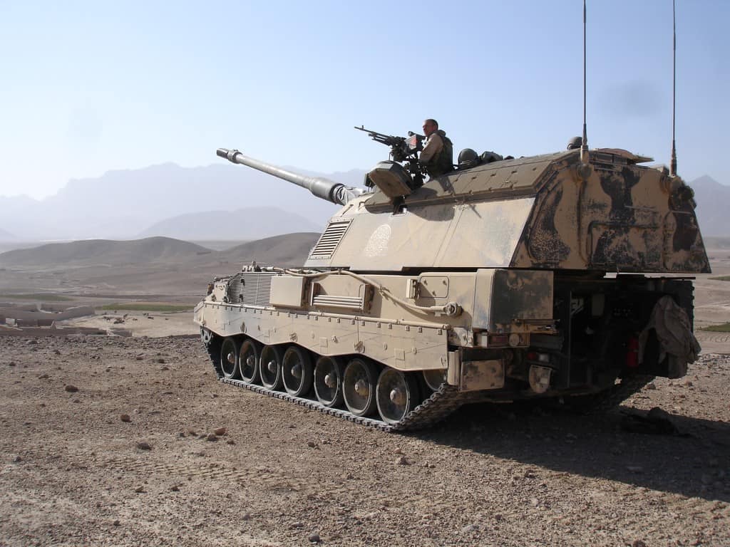совершенствование, орудие PzH-200, Афганитан