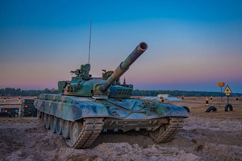 Т-72M1R, польский танк, НАТО