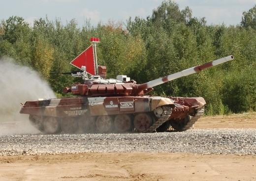 Т-72Б3, танковый биатлон, вооружение