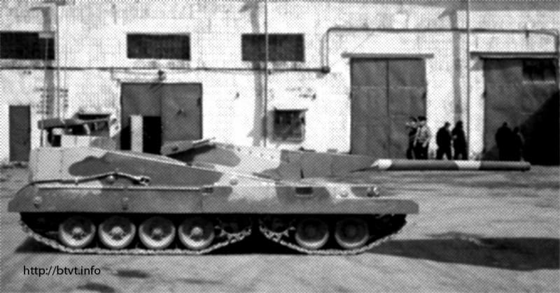 Реконструкция танка танка «Объект 490»