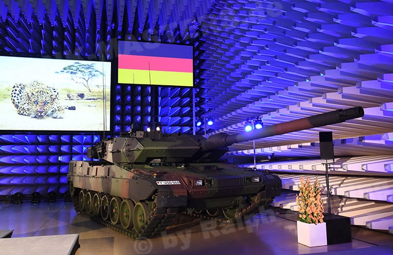 войска ФРГ, танк Leopard 2A7V, модернизированный, германский