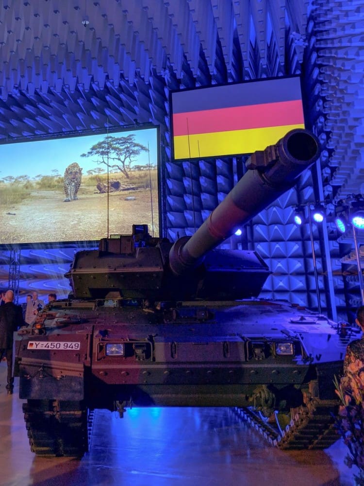 войска ФРГ, танк Leopard 2A7V, модернизированный, германский